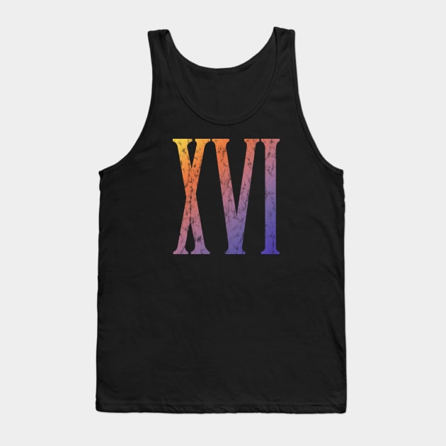 Final Fantasy XVI Roman Numerals Tank Top by StebopDesigns